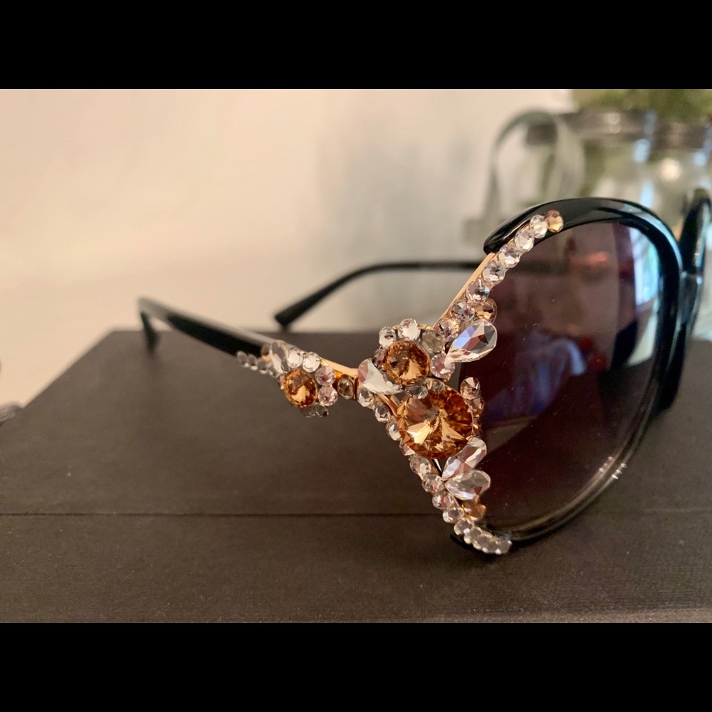Swarovski crystal sunglasses
